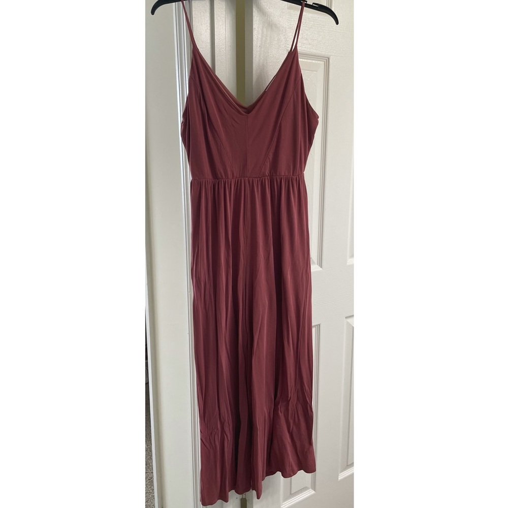 Dark blush jumpsuit